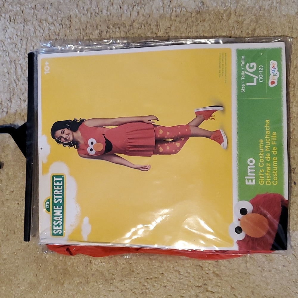 Girls "Elmo" Costume